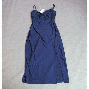 Windsor Dress Womens Size Medium Blue Spaghetti Strap Bodycon Sexy Cocktail NWT